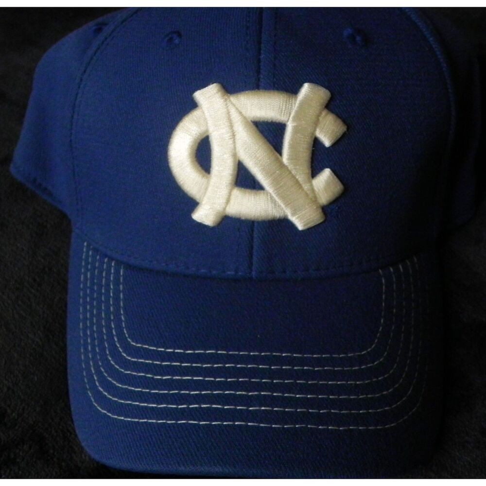 UNC Tar Heels Top of the World One-Fit Blue Fitted Hat Cap